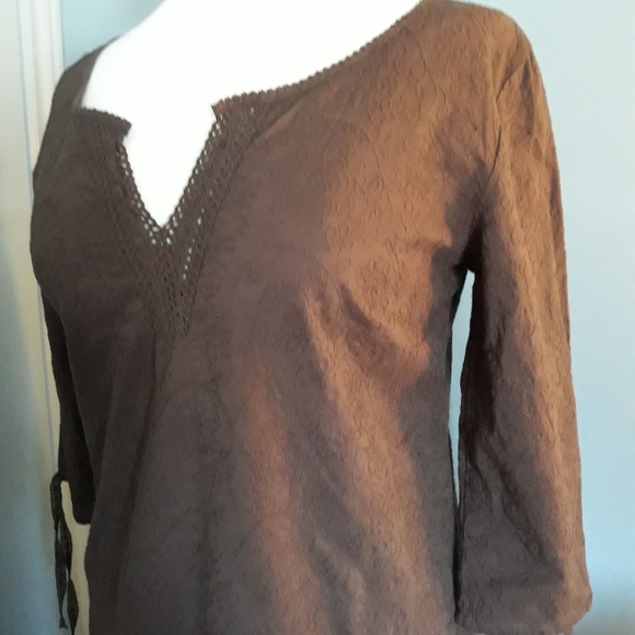 Cottagecore Cotton Ginny Sack Dress Muumuu - Picture 2 of 8